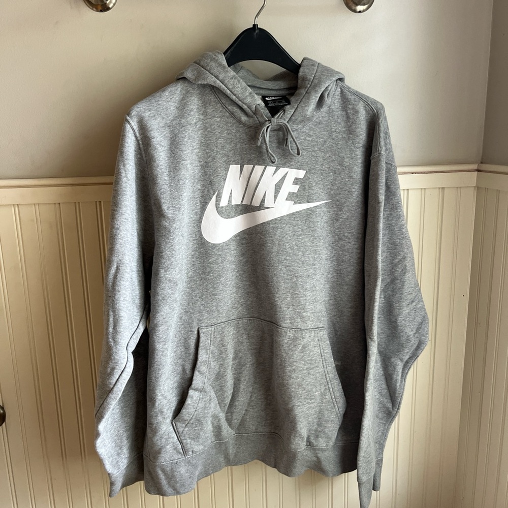 Nike Heather Gray Men's Hoodie
